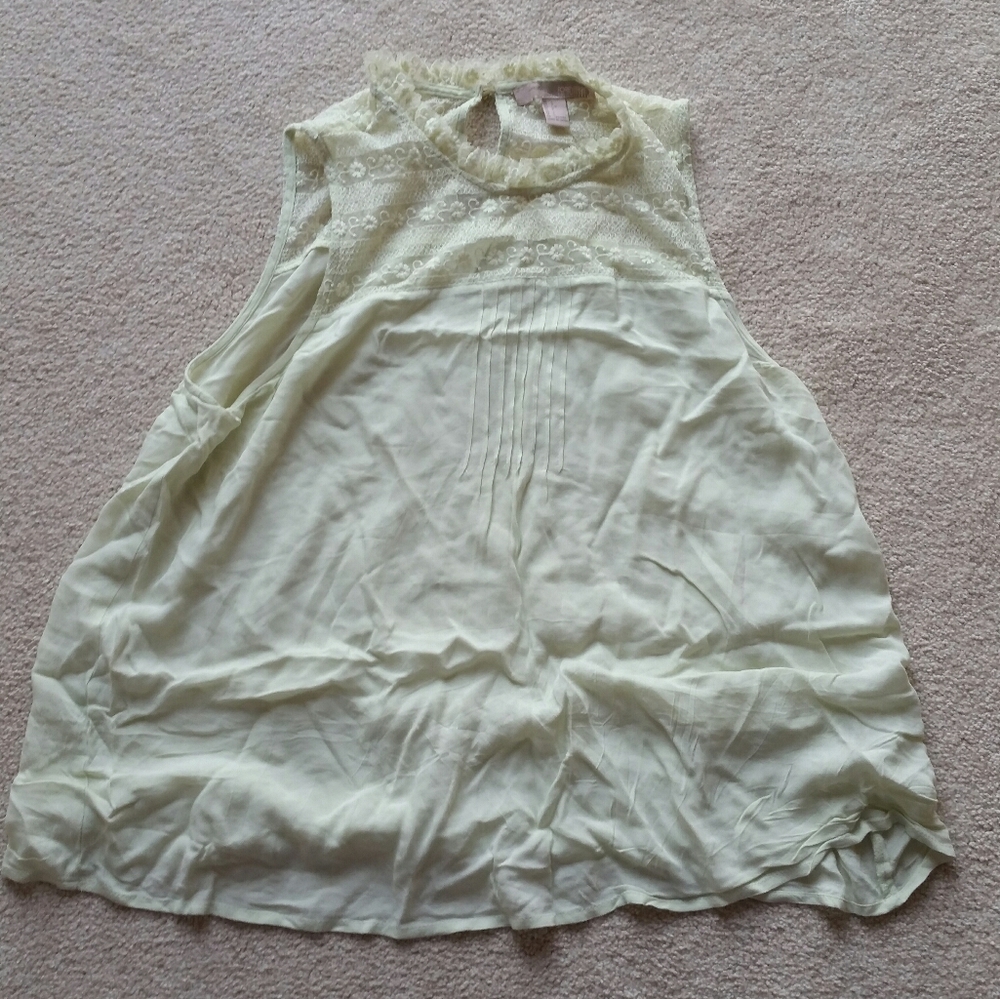 Forever 21 yellow summer top
